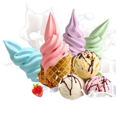Delicious Soft Premixed Ice Cream Powder in Yellow or Cream with Long Shelf Life