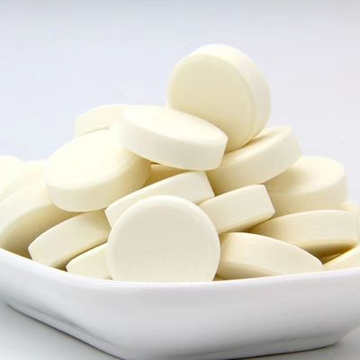 Sweet Milk Flavor Press Candy Dry Cow Milk Candy Tablets