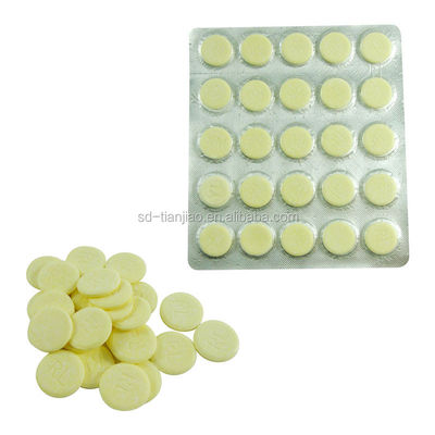 Sweet Milk Flavor Press Candy Dry Cow Milk Candy Tablets