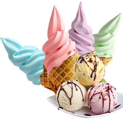 1KG Blueberry Ice Cream Soft Serve Powder Mix Packing 1kgs HALAL