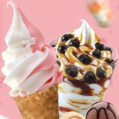 White Ice cream Milk Flavour Instant Powder In Soft Ice Cream Powder Mix