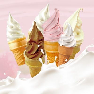 White Ice cream Milk Flavour Instant Powder In Soft Ice Cream Powder Mix