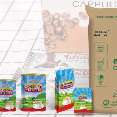 50% Fat Content Non-Dairy Milk Tea Creamer K50 High Protein Boosting Option
